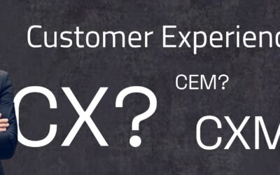 CC? CX? UX? CXM? Customer was?
